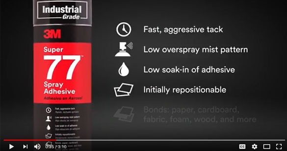 Find the Right Industrial Spray Adhesive for Any Job