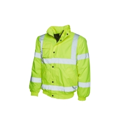 Uneek UC804 High Visibility Bomber Jacket