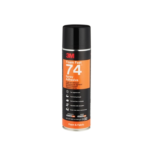 3M™ Spray 74 Adhesive-500ml Can (1 can)