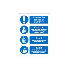 Covid-19 Sign (Prevent the spread)