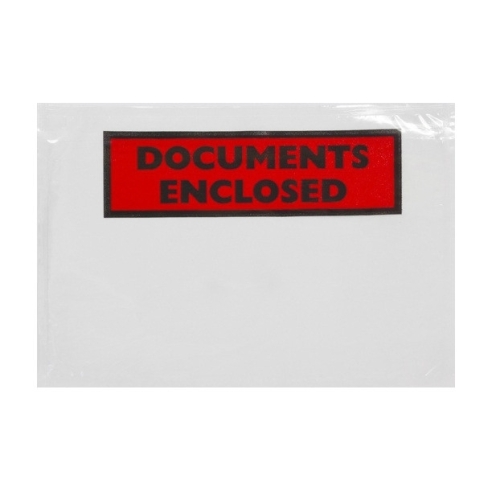 "Documents Enclosed" wallets - A4