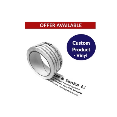 Vinyl Custom Design Printed Tape