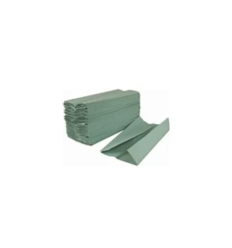 Green Paper Hand Towels 1 Ply C-Fold CF1G