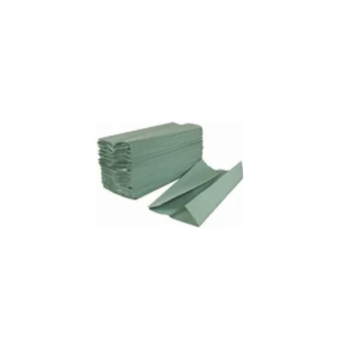 Green Paper Hand Towels 1 Ply C-Fold CF1G