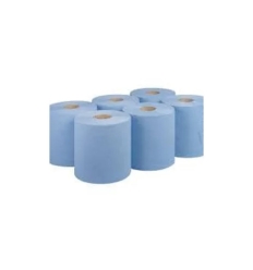 Centrefeed paperTowels - 2ply Bue Flat 175mm x 150m CP6/FC