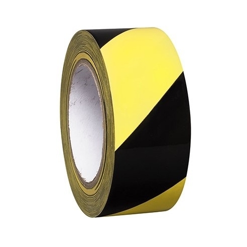 6999 Black/ Yellow Hazard  Tape