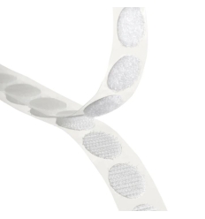 "Hook" Self-Adhesive Reclosable Fastener coins