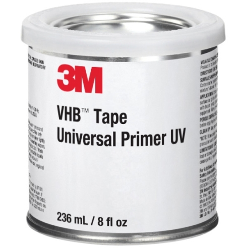 3M™ VHB™ Tape Universal Primer UV, Clear, 1/2 Pint Can, 12 per case