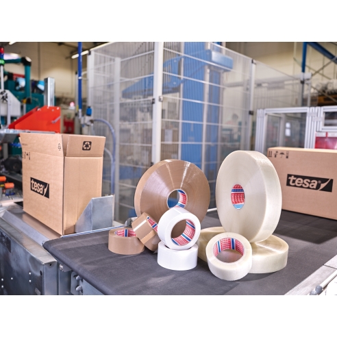 tesa® 60418 Thin Recycled PET Packaging Tape Family 