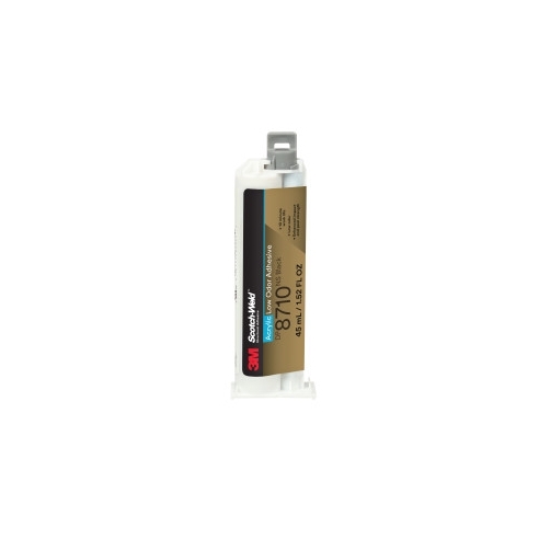 3M™ Scotch-Weld™ Low Odour Acrylic Adhesive DP8710NS, Black, 45 ml
