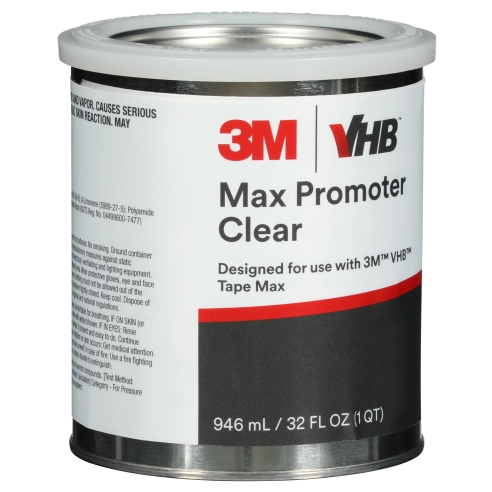 3M™ VHB™ Tape Max Promoter, Clear, 946.4ml