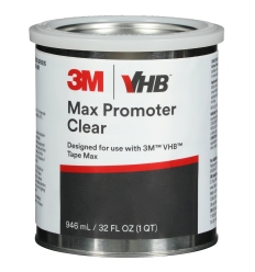 3M™ VHB™ Tape Max Promoter, Clear, 946.4ml