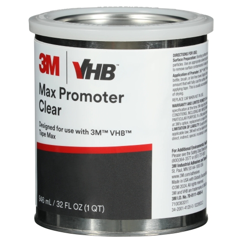 3M™ VHB™ Tape Max Promoter, Clear, 946.4ml