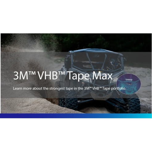 3M™ VHB™ Tape Max-230GF, Grey, 25mm x 22m, 2.3mm