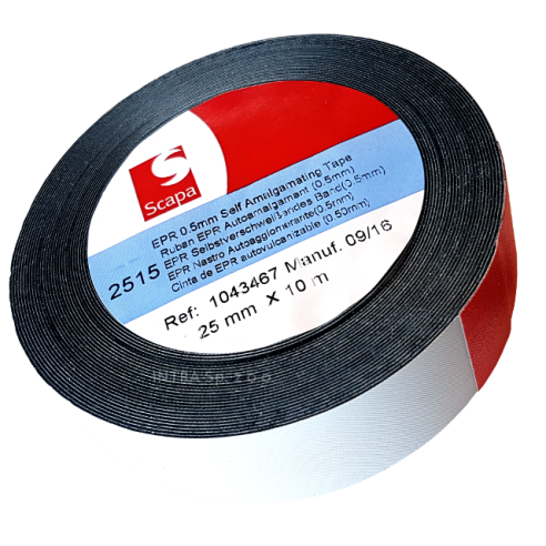 100mm x 3m CLEARANCE STOCK Scapa 2501 PIB Self Amalgamating Tape (unit of 1 roll)